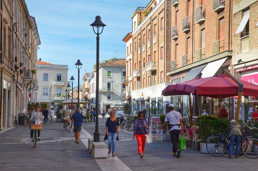 Weed in Rimini, Italy